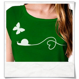 Snail and Butterfly in love T-Shirt