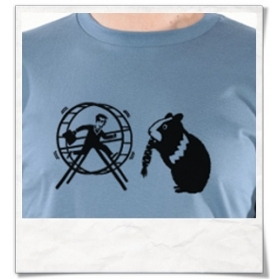 Longsleeve Vintage T-Shirt Hamster & Hamsterwheel Fair Wear