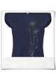 Flowers T-Shirt women T-Shirt / Navy / Fair Wear