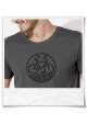 Bike men's T-Shirt in gray