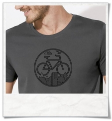 Bike men's T-Shirt in gray