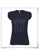 Bird forest T-Shirt women T-Shirt / Navy / Fair Wear