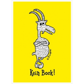 Kein Bock ! Card / Print