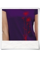Flowers / women T-Shirt / Violet / Fair and Organic