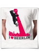 I love BE(E)RLIN :) men T-Shirt / White / Fair Organic and Eco