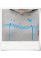 Birds & Wire / women Hoodie / Grey / Fair and Organic