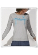 Birds on wire / women Sweatshirt / Grey / Fair and Organic