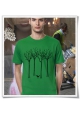 The bird in the forest / men T-Shirt / Navy / Fair, Eco & Organic