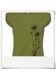 Flowers T-Shirt women T-Shirt / Green / Fair Wear