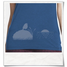 The Bird and The Sunset T-Shirt