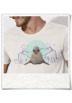Seal / wanna play ? :) men T-Shirt / White / Fair Organic and Eco