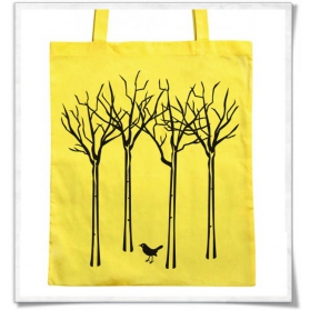 Tote bag / The bird in the forest 