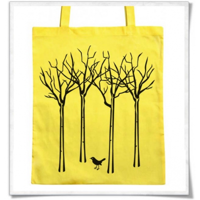 Tote bag / The bird in the forest 