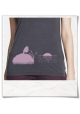 The Bird & The Sunset / women T-Shirt / Grey / Fair and Organic