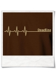 Deadline ;) men T-Shirt / Brown / Fair Organic and Eco