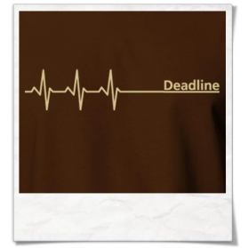 Deadline T-Shirt / Brown