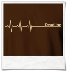 Deadline T-Shirt in braun