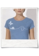 Snail and Butterfly women T-Shirt 