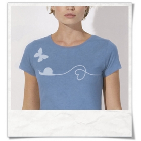 Snail and Butterfly T-Shirt