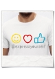 Emojis T-Shirt Express yourself / Männer T-Shirt 