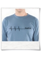 Deadline Longsleeve T-Shirt in Blue