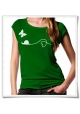 Snail and Butterfly in love / women T-Shirt 