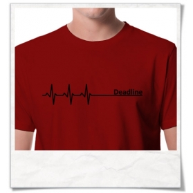 Deadline T-Shirt / Red