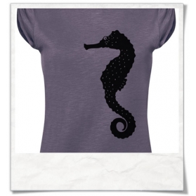  T-Shirt Seepferdchen für Frauen