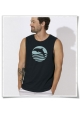 Sleeveless T-Shirt Dolphin Sunset Sea for men