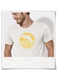T-Shirt Delfin / Delphin Sonne Meer in weiss Männer T-Shirt 