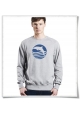 Men's Sweatshirt Sunset with Dolphin ( organic and fair )