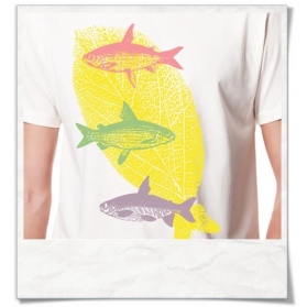  T-Shirt Fliegende Fische Biobaumwolle & Fair hergestellt