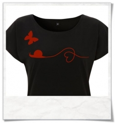  Butterfly & Snail / Women T-Shirt 