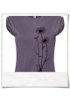 Flowers T-Shirt women T-Shirt / Violet / Fair Wear