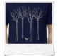 The bird in the forest T-Shirt / Navy
