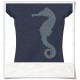 Damen T-Shirt Seepferdchen