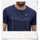 Birds on a wire T-Shirt / Navy