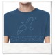 Seagull / Seagulls bamboo T-Shirt in blue